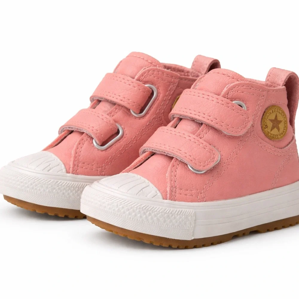 Converse Berkshire Boot Hi Easy-On Toddler 2C Rust Pink Water Repellent NWT